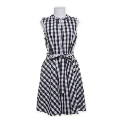Jurk (Zwart, Wit) van Amisu Katoen, Elastaan, Polyester