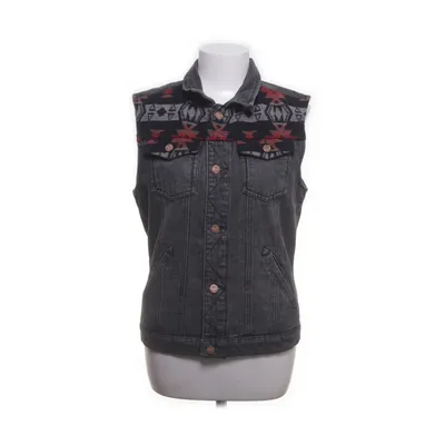 Jeansväst (Grå, Röd, Svart) från Broken Arrow Bomull