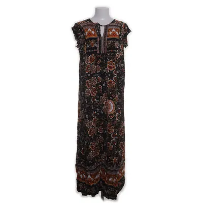 Maxi dress (Black, Multicolored) from Rusttydustty Viscose