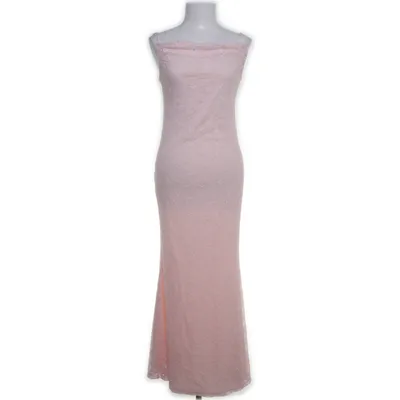 Maxikjole (Pink) fra Gina Tricot Elastan, Polyamid