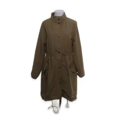 Parka (Green) from Object Cotton, Polyester