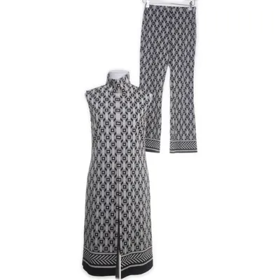 Set (Black, Multicolored) from Ana Alcazar Elastane, Polyester, Viscose