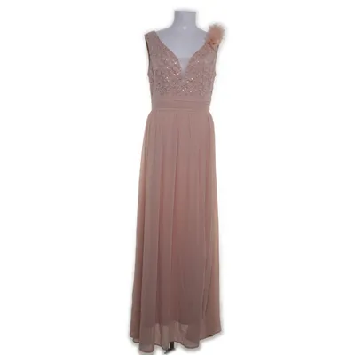 Avondjurk (Beige) van Miusol Elastaan, Polyamide, Polyester