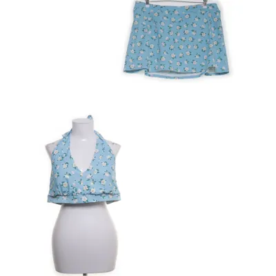 Zwemset (Blauw, Meerkleurig) van Lands' End Elastaan, Nylon