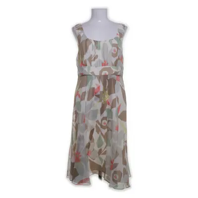 Dress (Beige, Multicolored) from Fenn Wright Manson Acetate, Silk