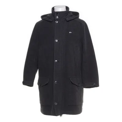 Coat (Gray) from Lacoste Cotton, Nylon, Polyester, Wool