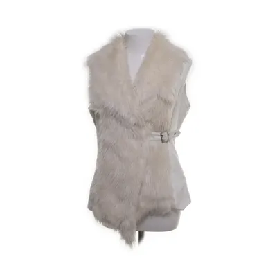 Biker gilet (Wit) van VILA Clothes Polyester