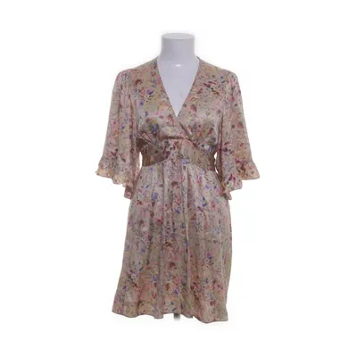 Dress (Beige, Multicolored) from Betsey Johnson Silk