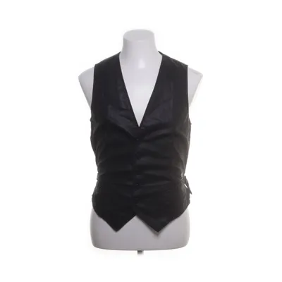 Kostuumgilet (Grijs, Blauw) van Diesel Katoen, Leer