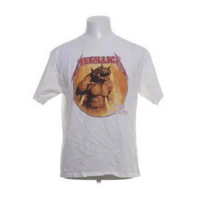 T-shirt (White, Multicolored) from Metallica Cotton
