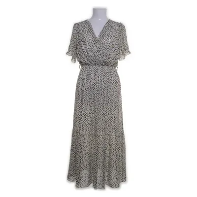 Maxi dress (White, Black, Gold) from Papillonne Polyester
