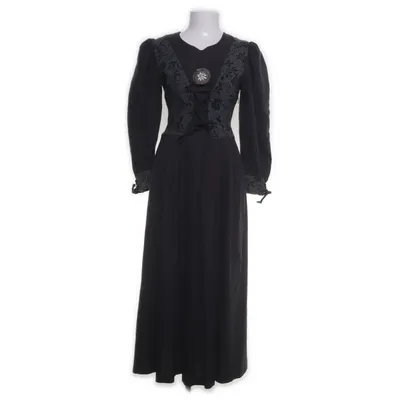 Dirndl (Grå) Bomull, Linne, Viskos