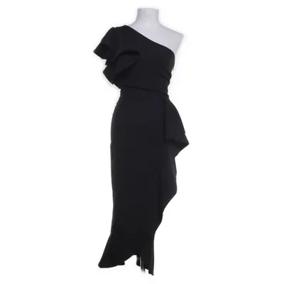 Robe (Noir) de True Violet Polyester, Élasthane