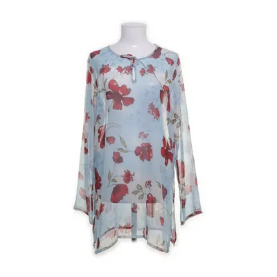 Tunic (Blue, Multicolored) from Mangoon