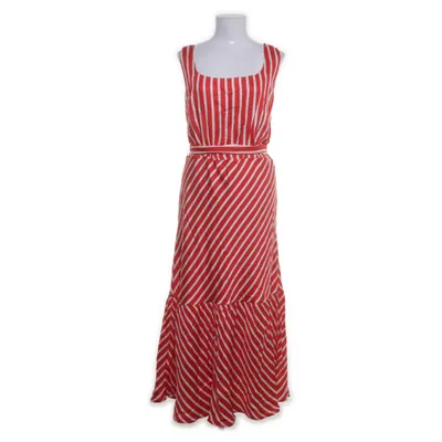 Maxi dress (White, Red) from Alba Moda Viscose