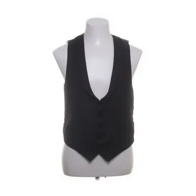 Kostuumgilet (Zwart, Wit) van Emilio Polyester, Wol, Viscose