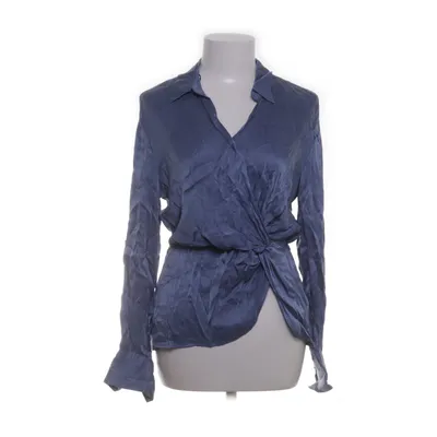 Blouse (Blue) from H&M Trend Cupro, Viscose