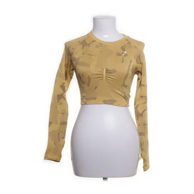 Träningströja (Gul, Flerfärgad) från Gymshark Elastan, Polyamid, Polyester