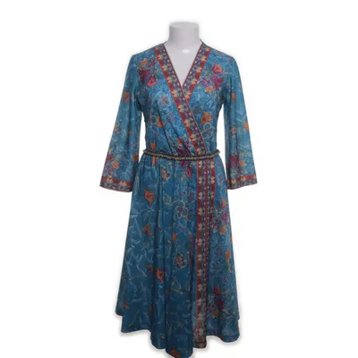 Dress (Blue, Multicolored) from Montgomery Ward