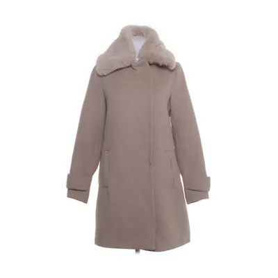 Vinterfrakke (Beige) fra Koton Polyester, Viscose, Silke, Elastan
