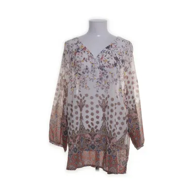 Blouse (White, Multicolored) from Atlas for Women Polyester