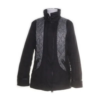 Winter coat (Black) from Concept K Polyester, Faux fur