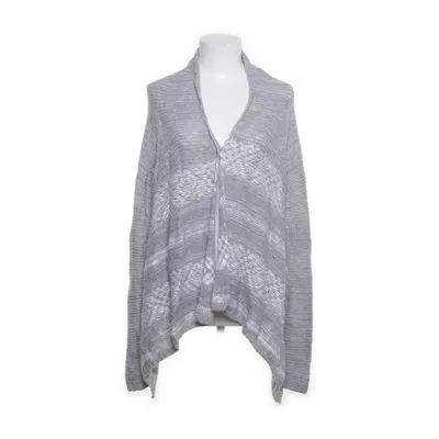 Strickjacke (Grau, Weiß) von Hollister Baumwolle, Acryl