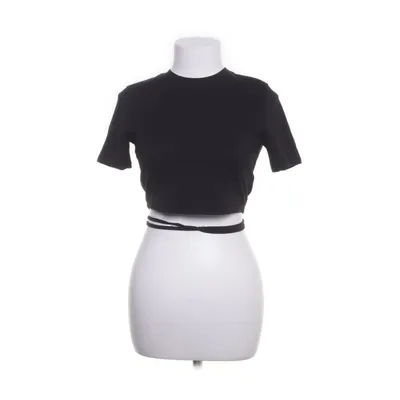 Crop top (Zwart) van NA-KD Katoen, Elastaan, Modal
