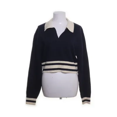 Trui (Blauw, Beige) van Edited Organisch katoen, Elastaan, Polyamide, Wol