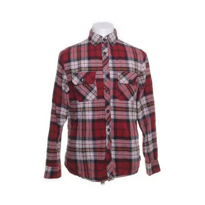 Flanellskjorta (Röd, Flerfärgad) från Skill Bomull