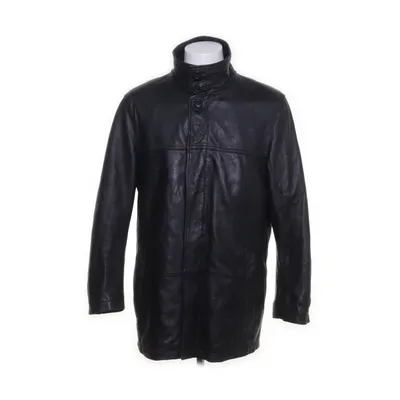 Leather jacket (Black) from Trapper Leather, Polyester