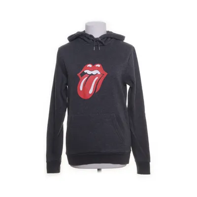 Huvtröja (Grå, Röd) från The Rolling Stones Bomull, Polyester