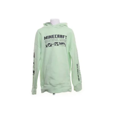 Huvtröja (Grön) från Minecraft Bomull, Polyester