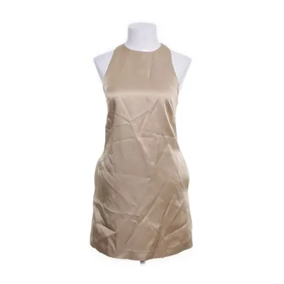 Kleid (Beige) von Mango Viskose, Leinen, Polyester