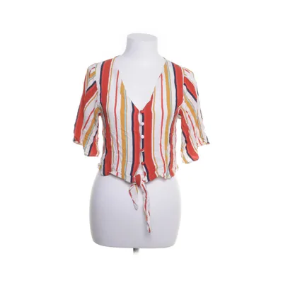 Top (Wit, Meerkleurig) van Bershka Viscose