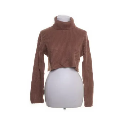 Pul à col roulé (Marron) de Missguided Petite Acrylique