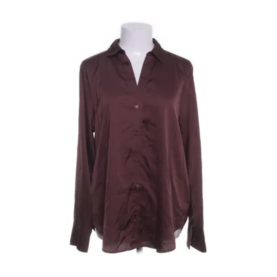 Shirt (Brown) from H&M Modern Classic Elastane, Polyester