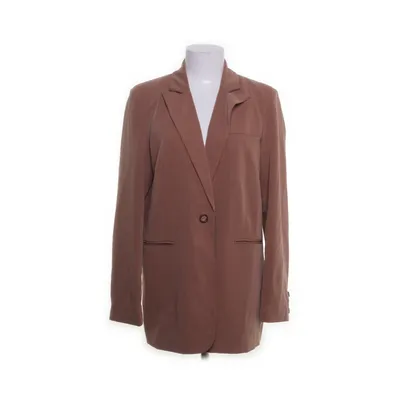 Blazer (Brown) from NA-KD Elastane, Polyester