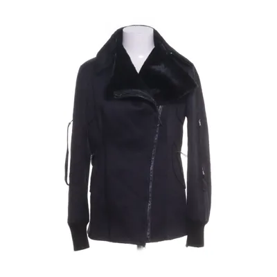 Biker jacket (Black) from Costume National Cotton, Elastane, Leather