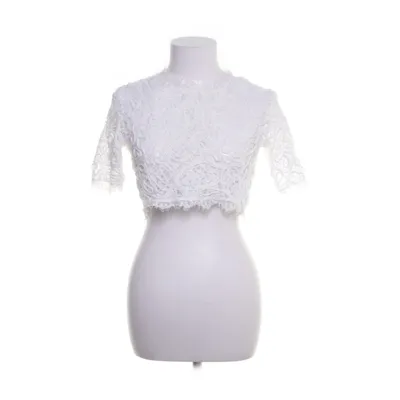 Crop top (Wit) Elastaan, Polyester