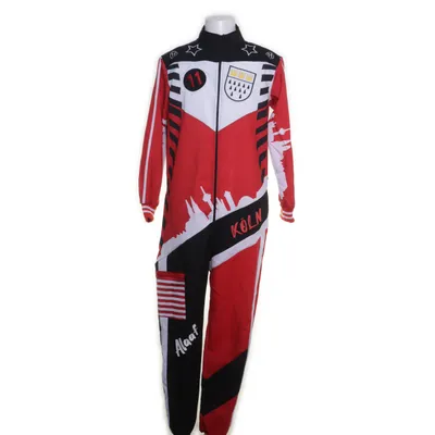 Overalls (Red, Black, Multicolored) from Deiters Elastane, Polyester