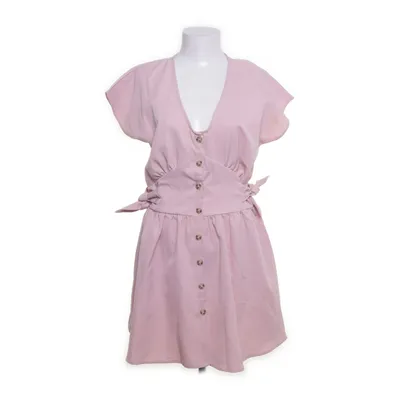 Jurk (Roze) van Zaful Polyester, Katoen, Elastaan