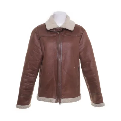 Shearlingjakke (Brun) fra Primark Polyurethan, Polyester
