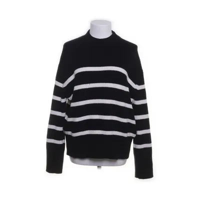 Sweater (Black, White) from NA-KD Viscose, Polyester, Polyamide