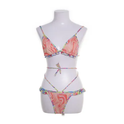 Bikini (Yellow, Multicolored) from NA-KD Elastane, Polyester