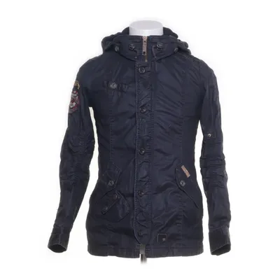 Parka (Blauw) van Khujo Katoen, Polyester