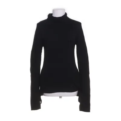 Polotröja (Svart) från Sportmax Code Angora, Nylon, Kaninpäls, Viskos