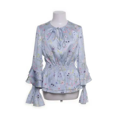 Peplumtopp (Blå, Flerfärgad) från By Malina Återvunnen polyester