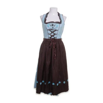 Dirndl (Blue, Brown) from Lekra Polyester
