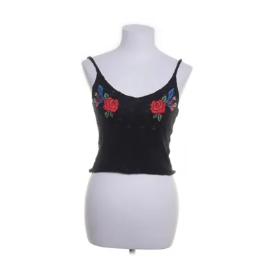Crop top (Zwart) van Divided by H&M Katoen